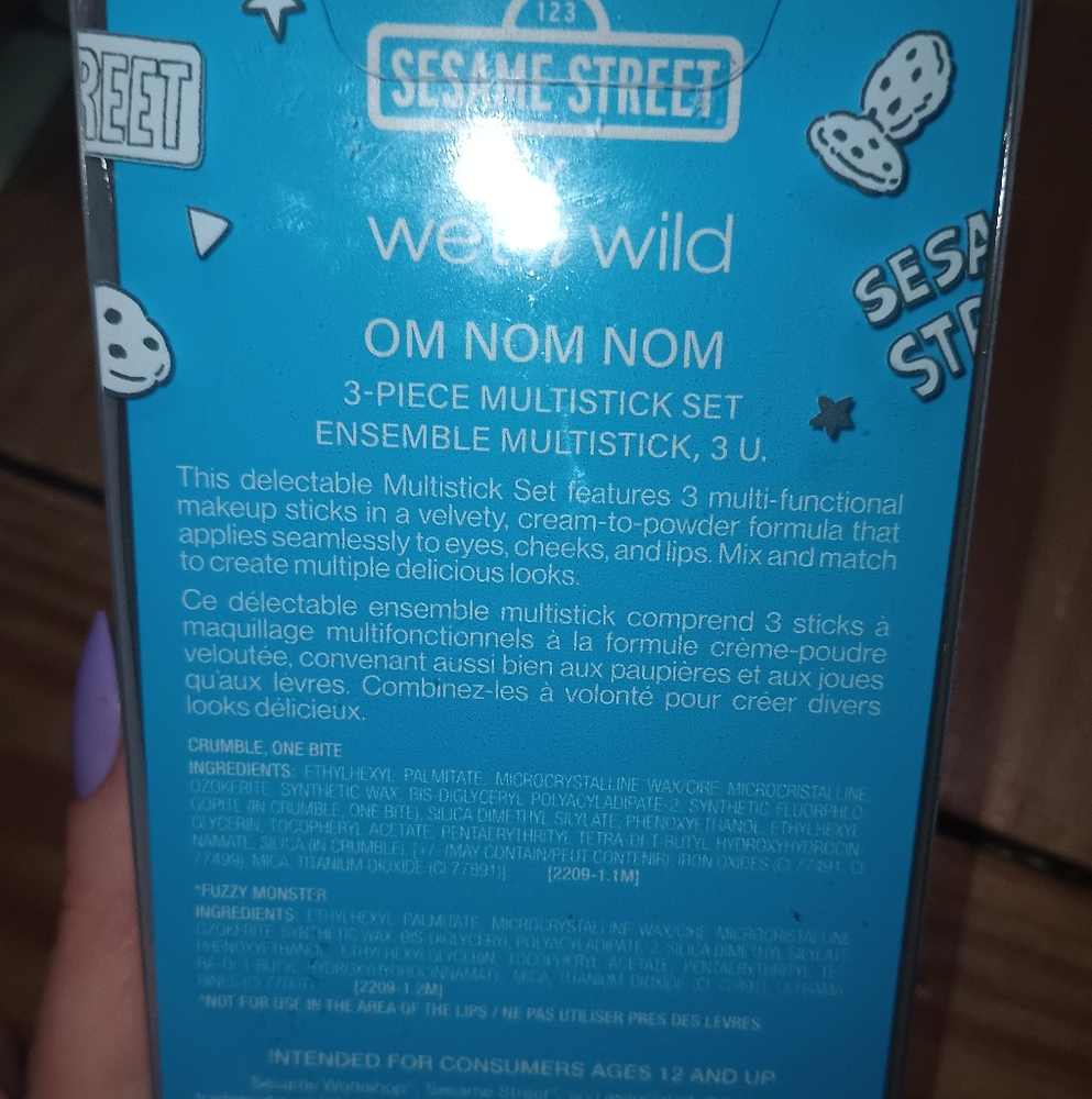 Wet n Wild x Sesame Street 3pc MultiStick Set  NIB - Picture 4 of 5
